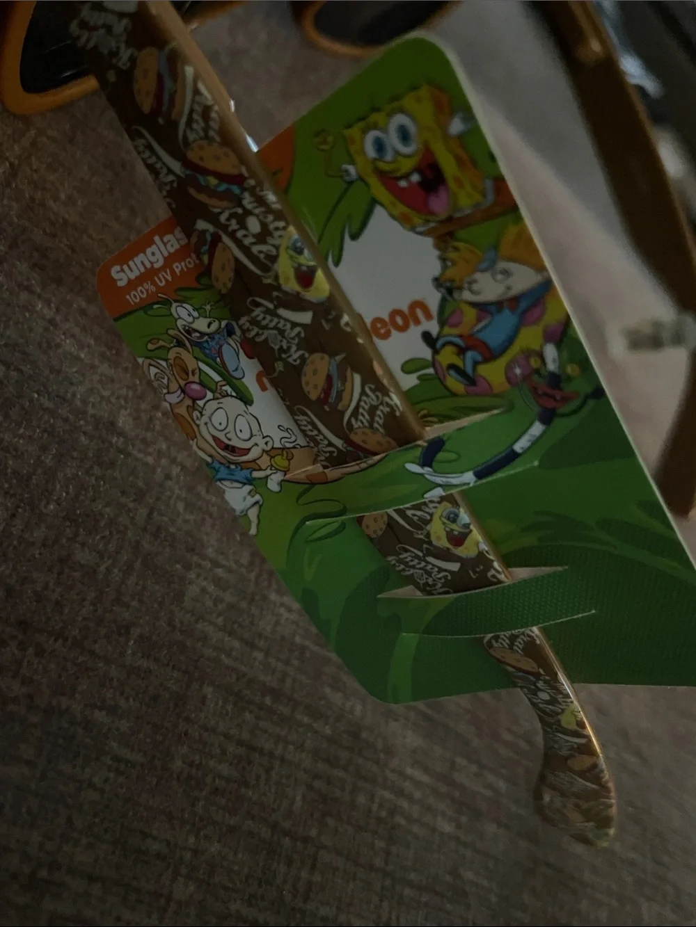 Nickelodeon Brown SpongeBob & Friends Graphic Sunglasses